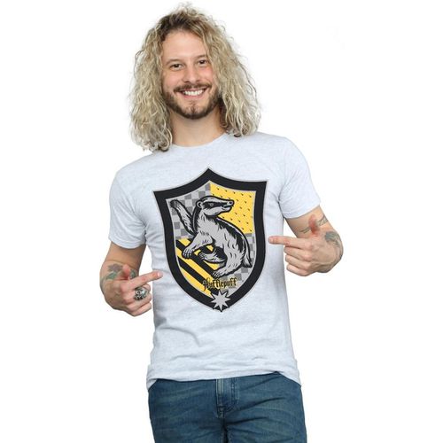 T-shirts a maniche lunghe Hufflepuff - Harry Potter - Modalova