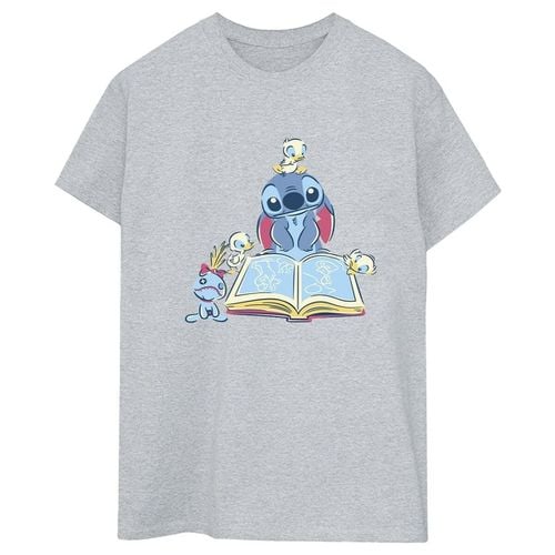 T-shirts a maniche lunghe Reading Reading A Book - Disney - Modalova