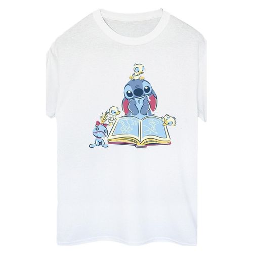 T-shirts a maniche lunghe Reading Reading A Book - Disney - Modalova