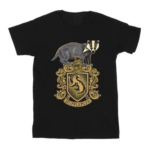 T-shirts a maniche lunghe Hufflepuff - Harry Potter - Modalova