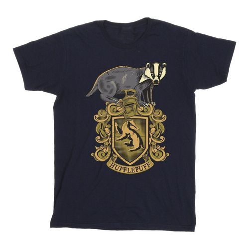 T-shirts a maniche lunghe Hufflepuff - Harry Potter - Modalova