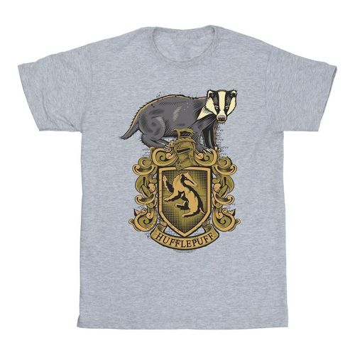 T-shirts a maniche lunghe Hufflepuff - Harry Potter - Modalova