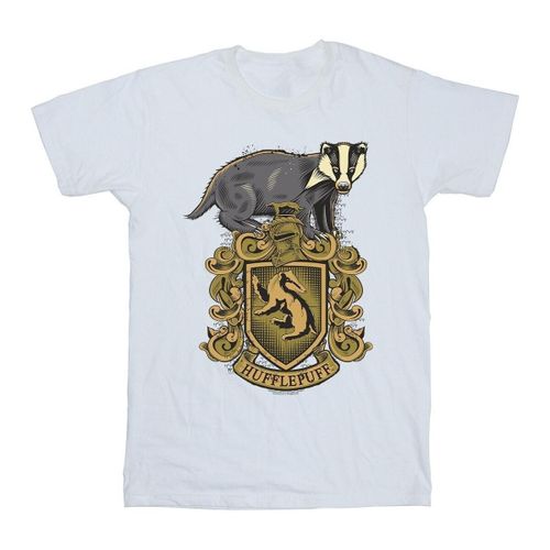 T-shirts a maniche lunghe Hufflepuff - Harry Potter - Modalova