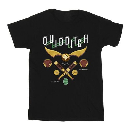 T-shirts a maniche lunghe Quidditch Bludgers Quaffles - Harry Potter - Modalova