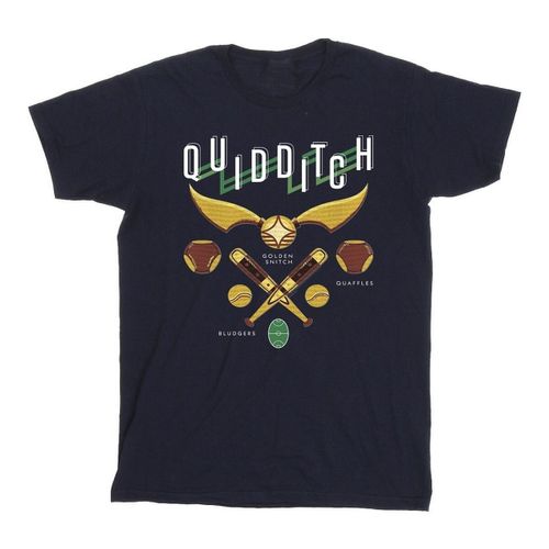 T-shirts a maniche lunghe Quidditch Bludgers Quaffles - Harry Potter - Modalova