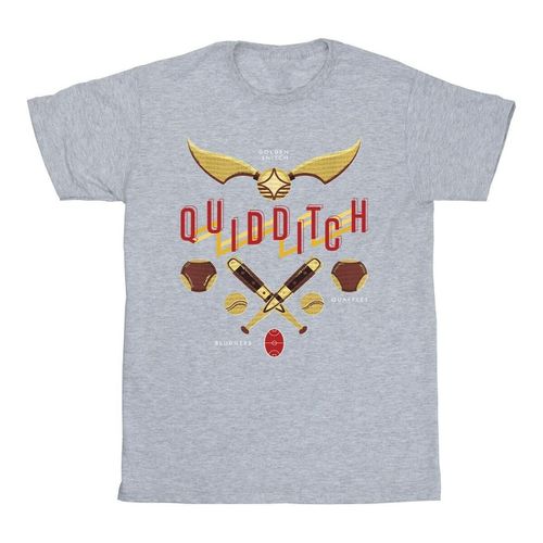 T-shirts a maniche lunghe Quidditch Golden Snitch - Harry Potter - Modalova