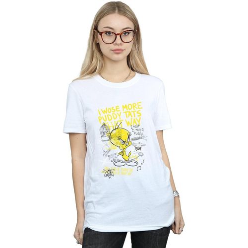 T-shirts a maniche lunghe More Puddy Tats - Dessins Animés - Modalova