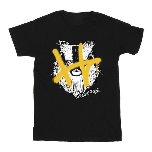 T-shirts a maniche lunghe Hufflepuff - Harry Potter - Modalova