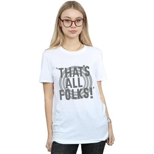 T-shirts a maniche lunghe That's All Folks - Dessins Animés - Modalova