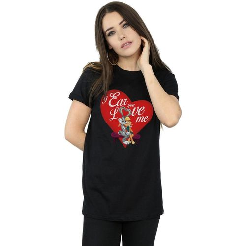 T-shirts a maniche lunghe Valentine's Day Love Me - Dessins Animés - Modalova