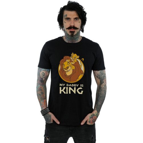 T-shirts a maniche lunghe The Lion King My Daddy Is King - Disney - Modalova