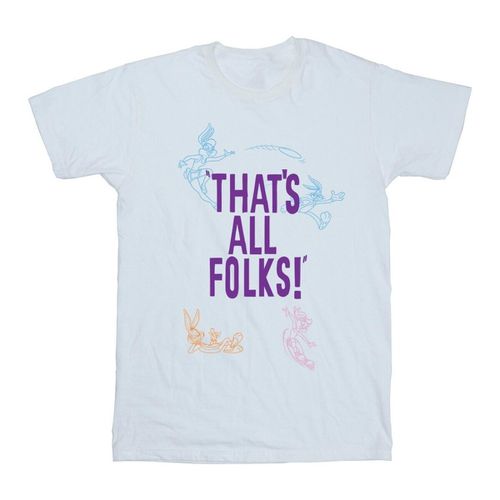 T-shirts a maniche lunghe That's All Folks - Dessins Animés - Modalova