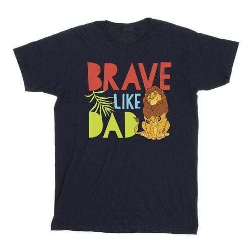 T-shirts a maniche lunghe The Lion King Brave Like Dad - Disney - Modalova