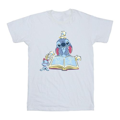 T-shirts a maniche lunghe Reading Reading A Book - Disney - Modalova