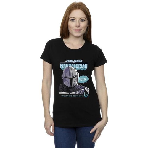 T-shirts a maniche lunghe BI43177 - Star Wars The Mandalorian - Modalova