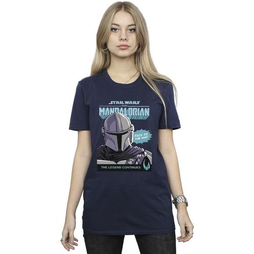 T-shirts a maniche lunghe BI45801 - Star Wars The Mandalorian - Modalova