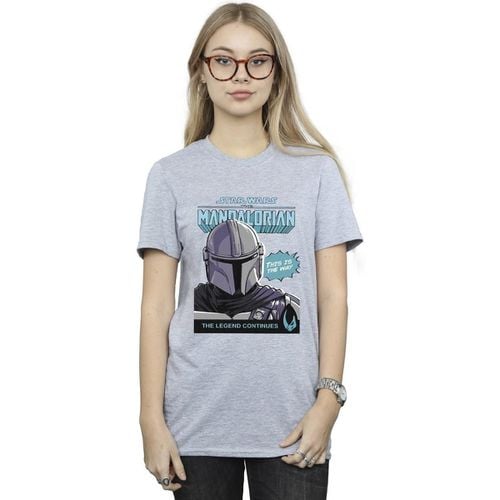 T-shirts a maniche lunghe BI45801 - Star Wars The Mandalorian - Modalova