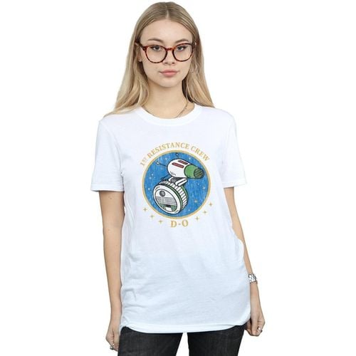 T-shirts a maniche lunghe First Resistance Crew - Star Wars The Rise Of Skywalker - Modalova