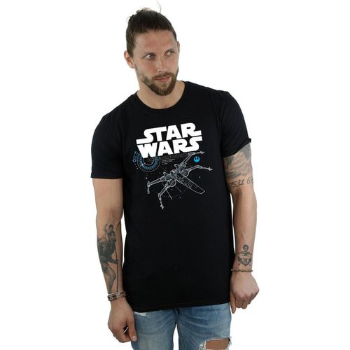 T-shirts a maniche lunghe The Last Jedi X-Wing - Disney - Modalova