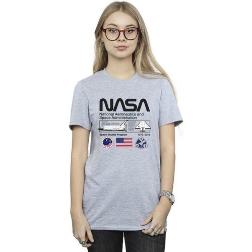 T-shirts a maniche lunghe Space Admin - Nasa - Modalova