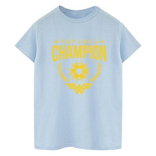 T-shirts a maniche lunghe Play Like A Champion - Dc Comics - Modalova