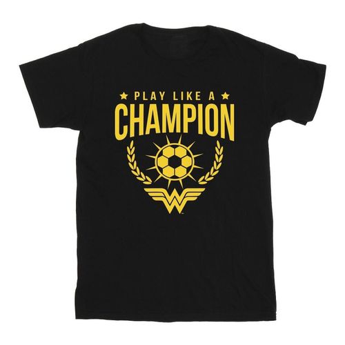 T-shirts a maniche lunghe Play Like A Champion - Dc Comics - Modalova