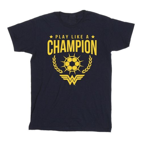 T-shirts a maniche lunghe Play Like A Champion - Dc Comics - Modalova