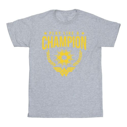 T-shirts a maniche lunghe Play Like A Champion - Dc Comics - Modalova