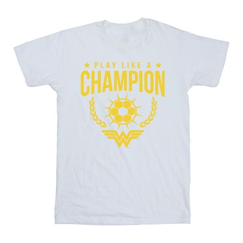 T-shirts a maniche lunghe Play Like A Champion - Dc Comics - Modalova