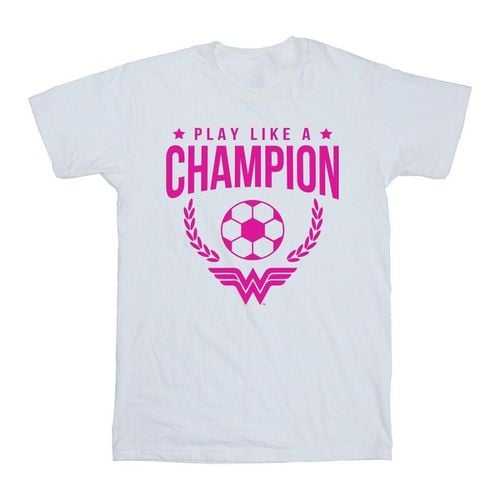 T-shirts a maniche lunghe Play Like A Champion - Dc Comics - Modalova