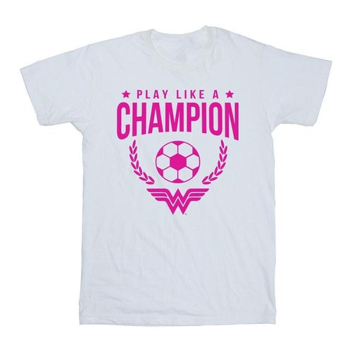 T-shirts a maniche lunghe Play Like A Champion - Dc Comics - Modalova