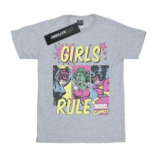 T-shirts a maniche lunghe Girls Rule - Marvel - Modalova