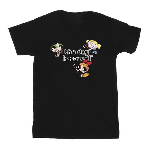 T-shirts a maniche lunghe Girls The Day Is Saved - The Powerpuff Girls - Modalova