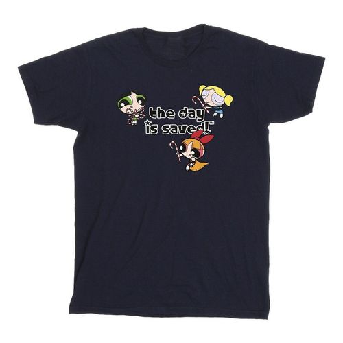 T-shirts a maniche lunghe Girls The Day Is Saved - The Powerpuff Girls - Modalova