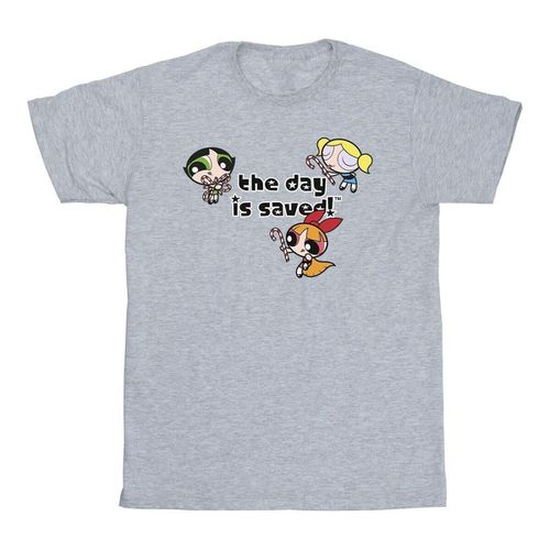 T-shirts a maniche lunghe Girls The Day Is Saved - The Powerpuff Girls - Modalova