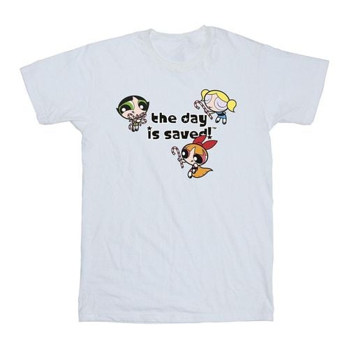 T-shirts a maniche lunghe Girls The Day Is Saved - The Powerpuff Girls - Modalova