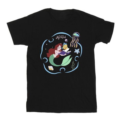 T-shirts a maniche lunghe The Little Mermaid Reading A Book - Disney - Modalova