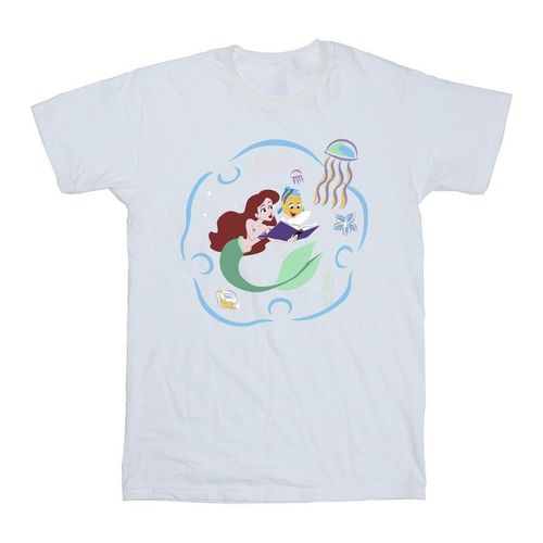 T-shirts a maniche lunghe The Little Mermaid Reading A Book - Disney - Modalova