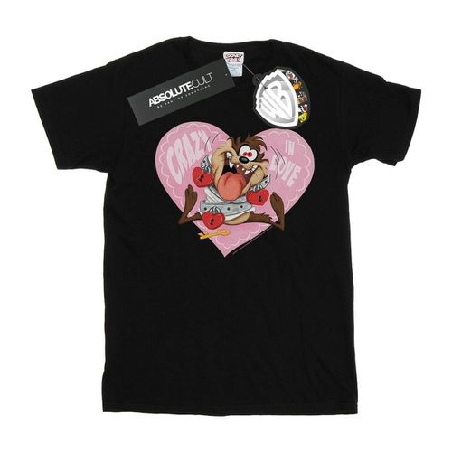 T-shirts a maniche lunghe Valentine's Day Crazy In Love - Dessins Animés - Modalova