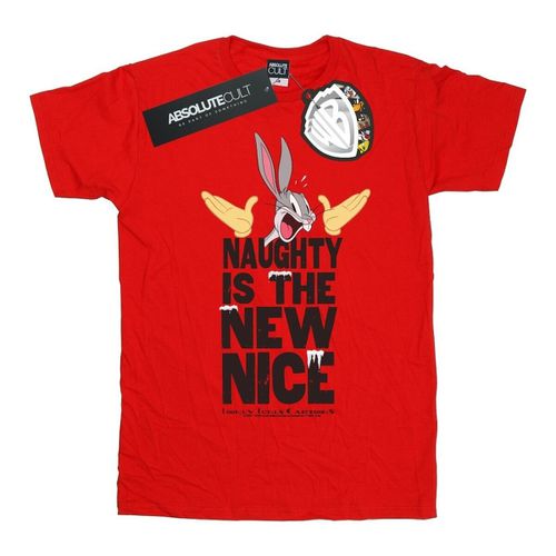 T-shirts a maniche lunghe Naughty Is The New Nice - Dessins Animés - Modalova