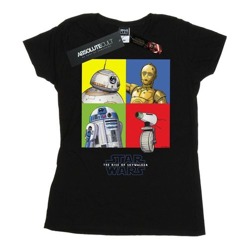 T-shirts a maniche lunghe Star Wars The Rise Of Skywalker Droid Squares - Star Wars: The Rise Of Skywalker - Modalova