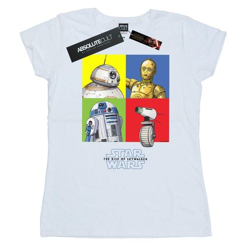 T-shirts a maniche lunghe Star Wars The Rise Of Skywalker Droid Squares - Star Wars: The Rise Of Skywalker - Modalova