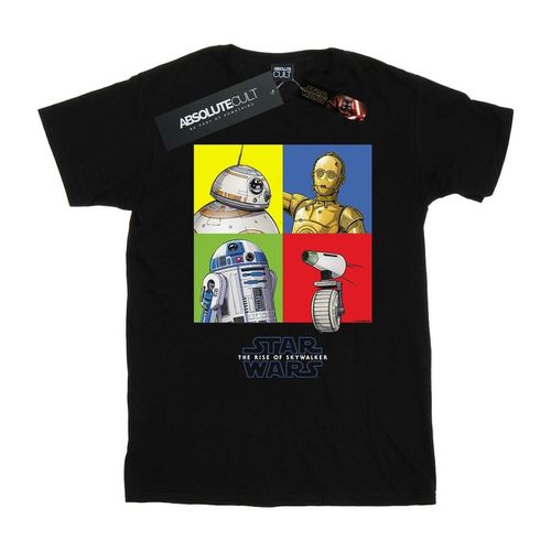 T-shirts a maniche lunghe Star Wars The Rise Of Skywalker Droid Squares - Star Wars: The Rise Of Skywalker - Modalova