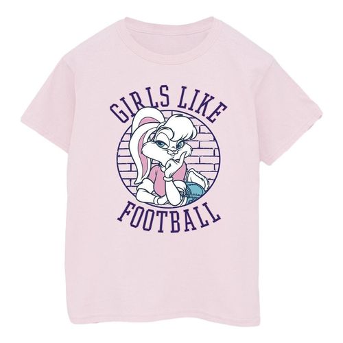 T-shirts a maniche lunghe Girls Like Football - Dessins Animés - Modalova