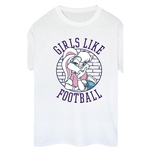 T-shirts a maniche lunghe Girls Like Football - Dessins Animés - Modalova