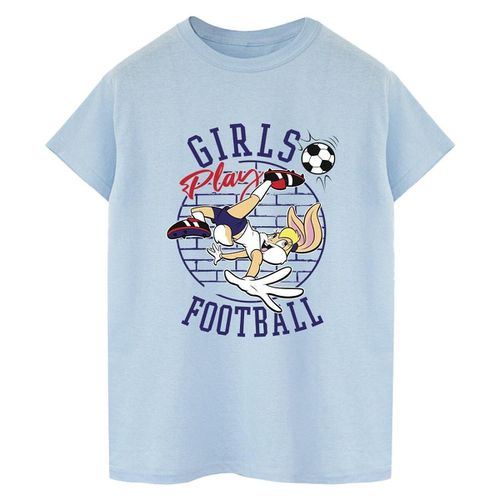 T-shirts a maniche lunghe Girls Play Football - Dessins Animés - Modalova