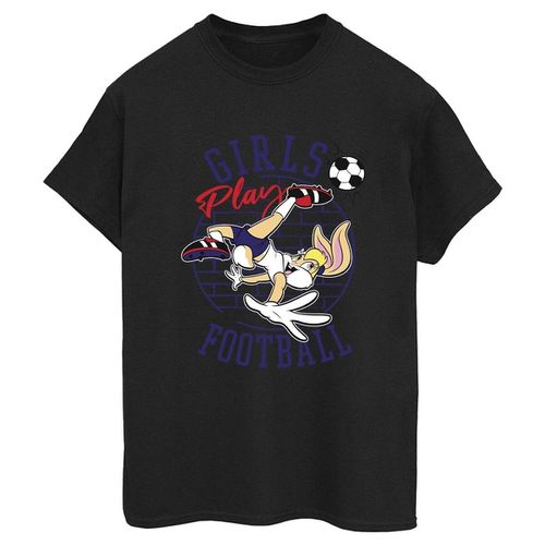 T-shirts a maniche lunghe Girls Play Football - Dessins Animés - Modalova