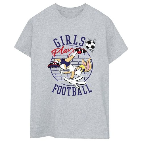 T-shirts a maniche lunghe Girls Play Football - Dessins Animés - Modalova