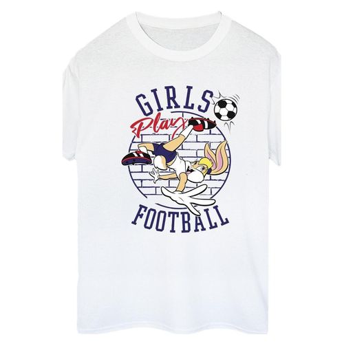 T-shirts a maniche lunghe Girls Play Football - Dessins Animés - Modalova