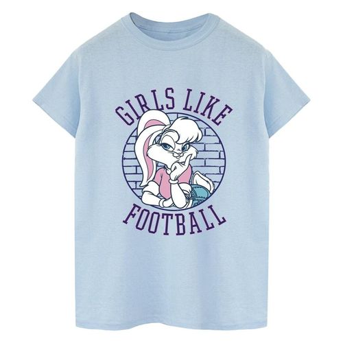 T-shirts a maniche lunghe Girls Like Football - Dessins Animés - Modalova